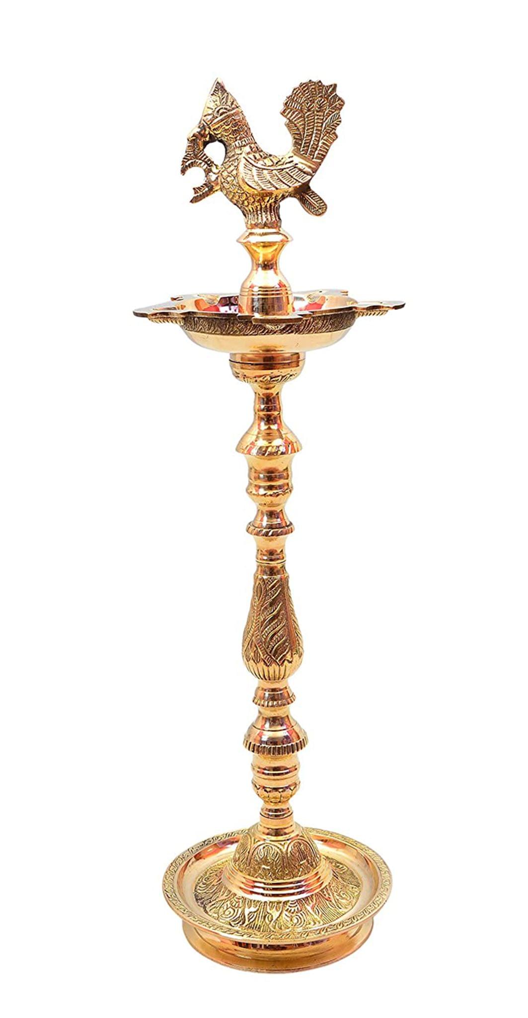 Brass Mahabharat Oil Lamp Deepak