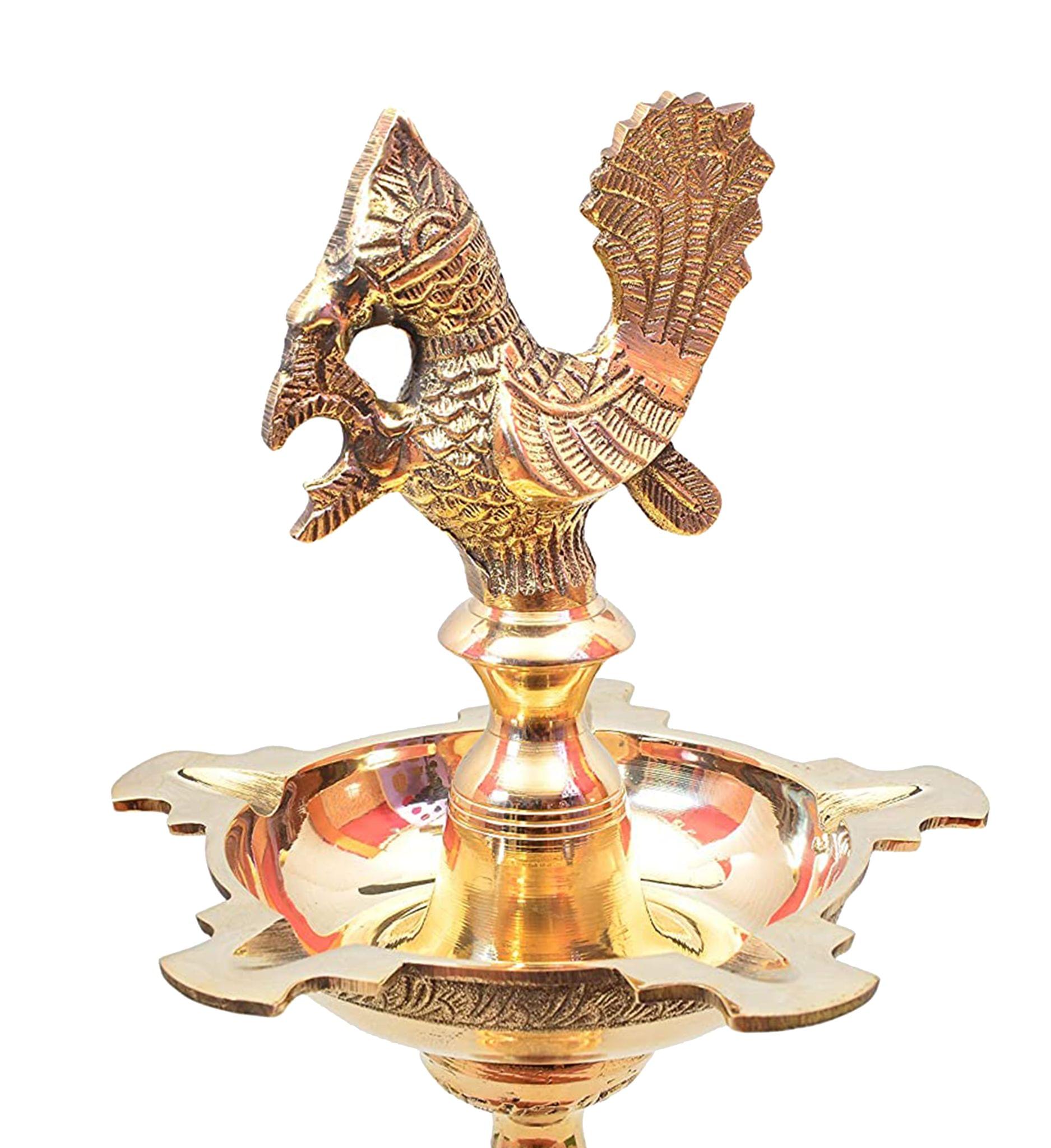 Brass Mahabharat Oil Lamp Deepak