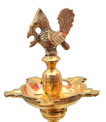 Brass Mahabharat Oil Lamp Deepak