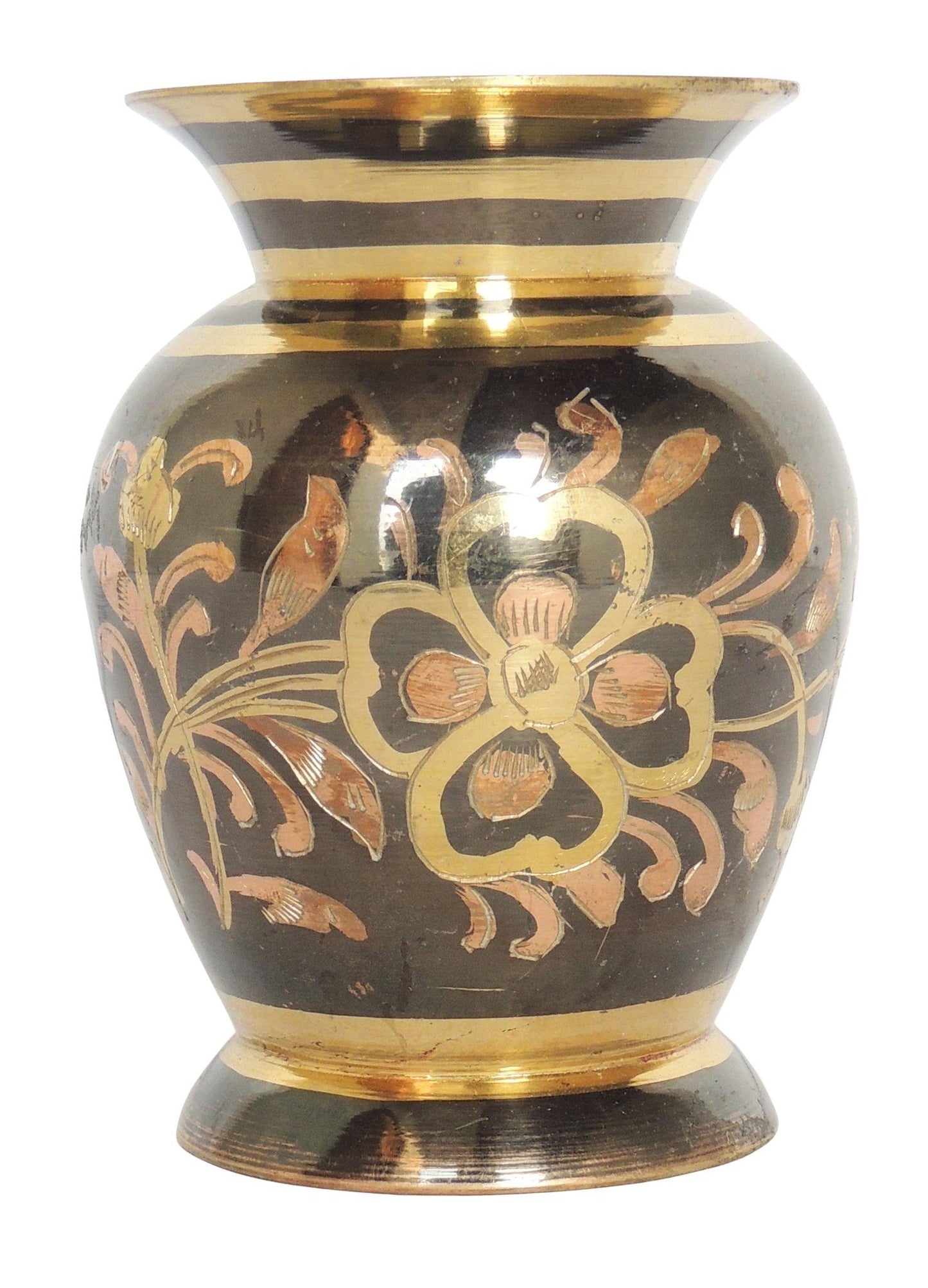 Brass Flower Pot Vase