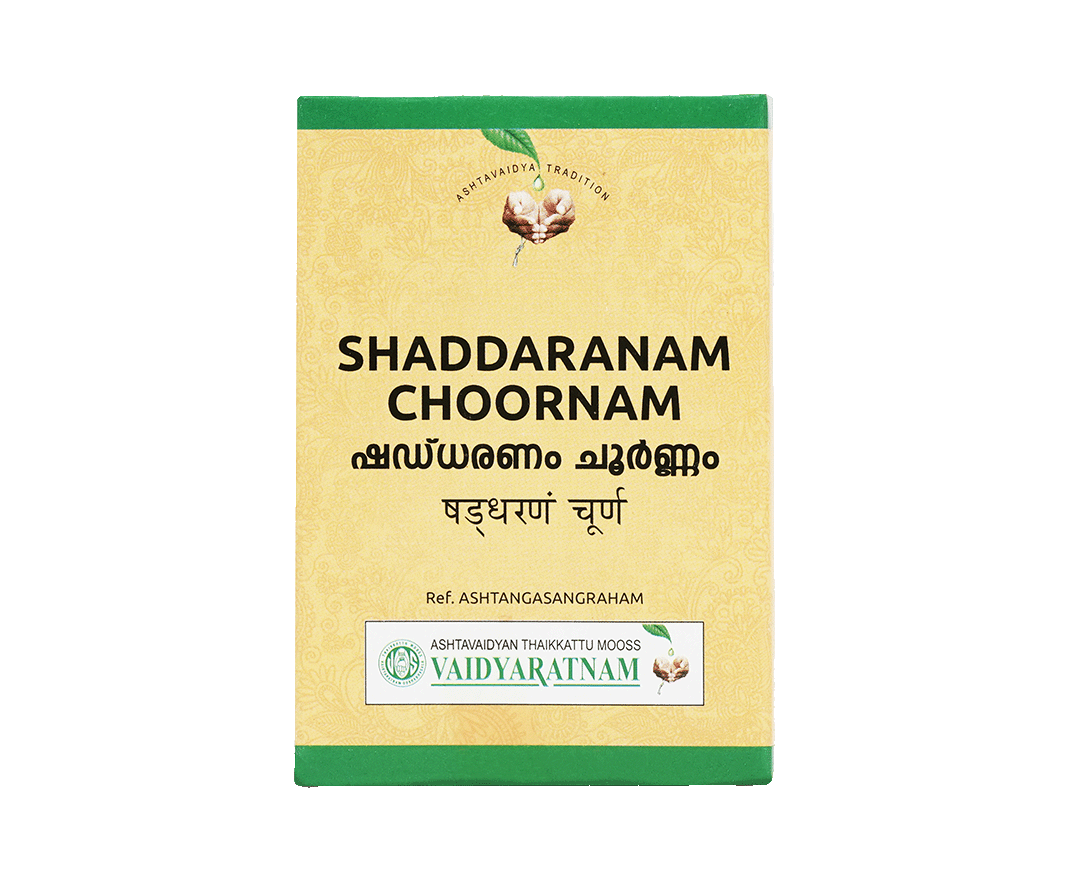 Vaidyaratnam Shaddaranam Choornam