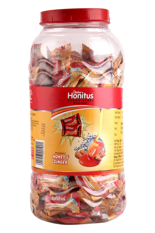 Dabur Honitus Lozenges Jar (Honey Ginger)