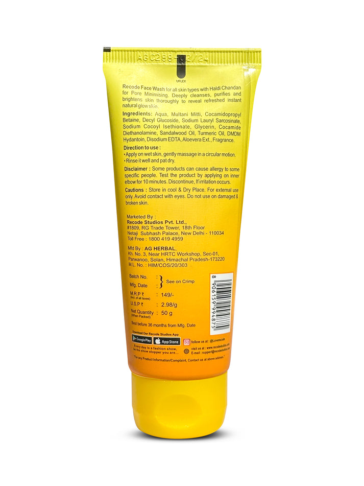 Recode-Haldi-Chandan-Face-Wash-with-Glycerin-Extract