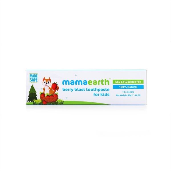 Mamaearth-100%-Natural-Berry-Blast-Toothpaste-for-Kids