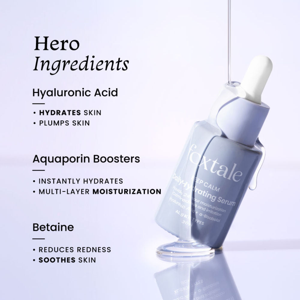 Foxtale Hydrating Serum With Hyaluronic Acid
