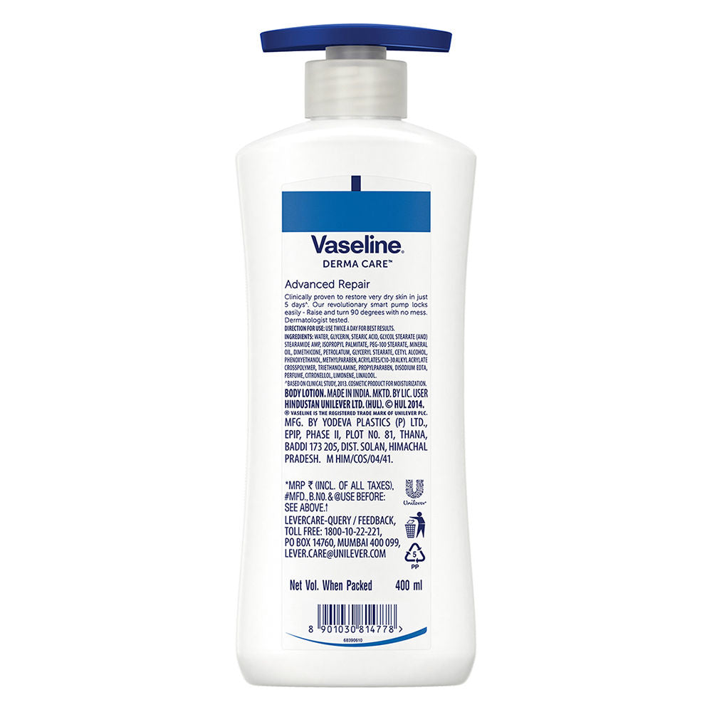 Vaseline Derma Care Advanced Repair Body Lotion