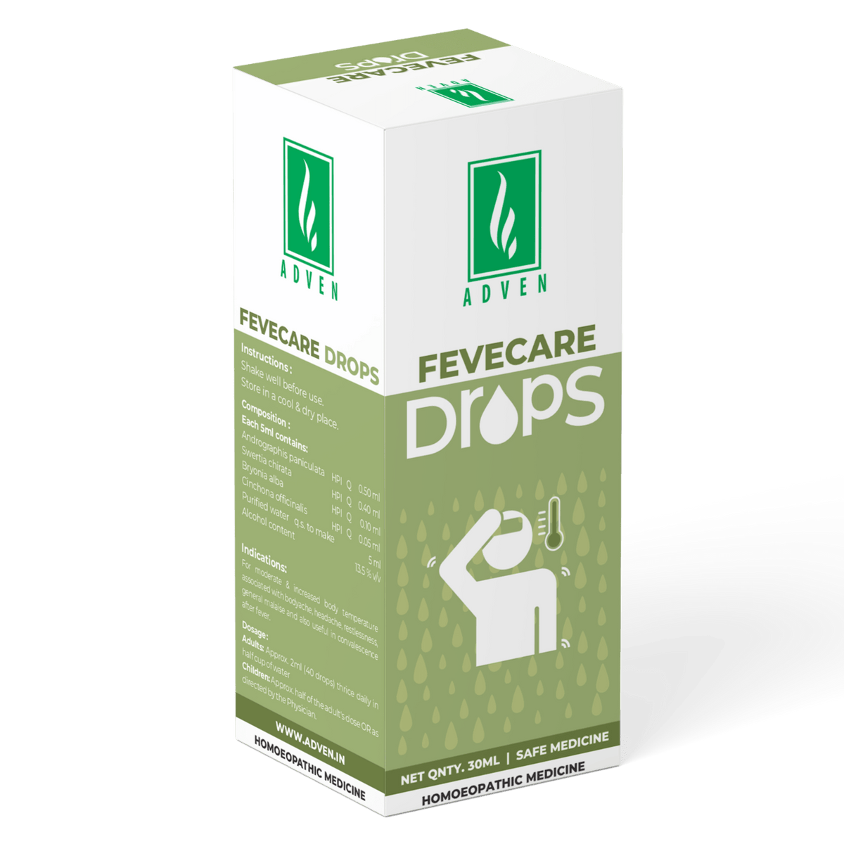 Adven Fevecare Drops Takes Care Of The Fever