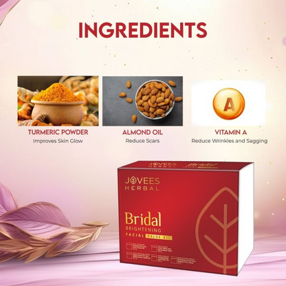 Jovees Bridal Facial Kit for Radiant & Glowing Skin