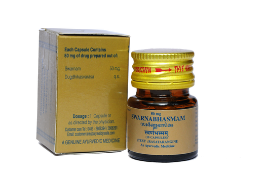 Kottakal Swarnabhasmam capsule