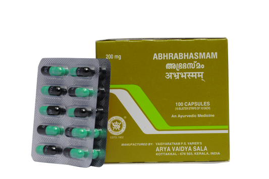 Kottakal Abhrabhasmam 200 mg Capsule