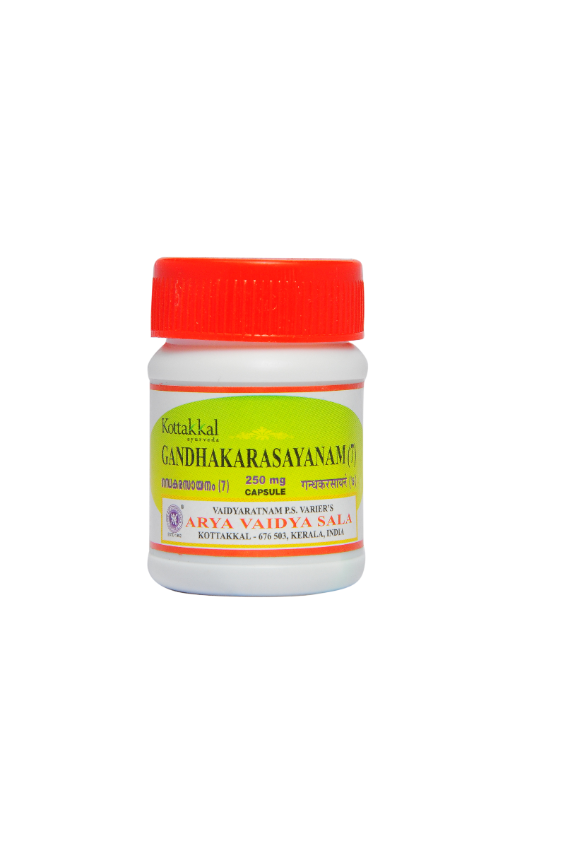 Kottakal Gandhakarasayanam (7) 250 mg Capsule