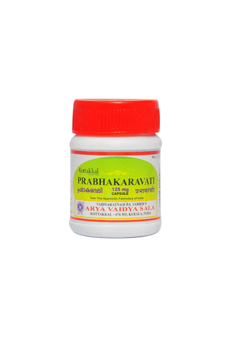 Kottakal Prabhakaravati 125 mg Capsule