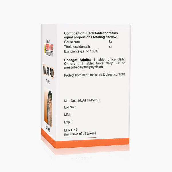 Bakson's Wart Aid Tablet