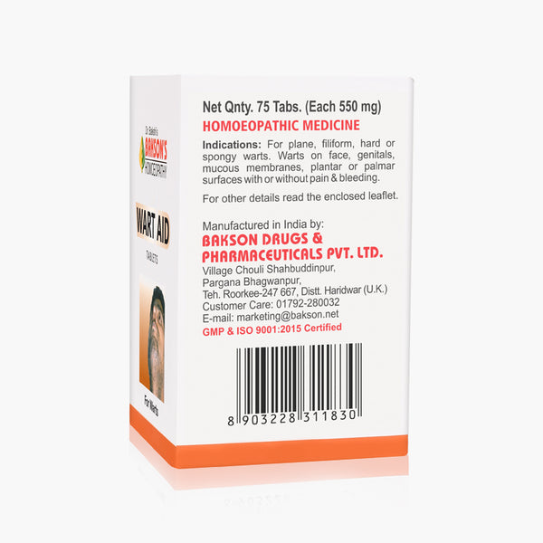 Bakson's Wart Aid Tablet