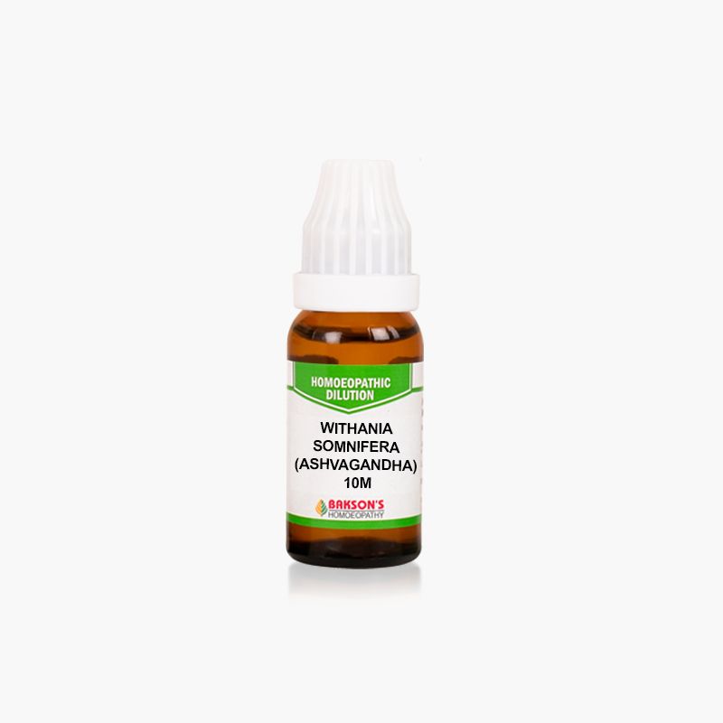 Bakson's Homeopathy Withania Somnifera (Ashvagandha) Dilution 10m