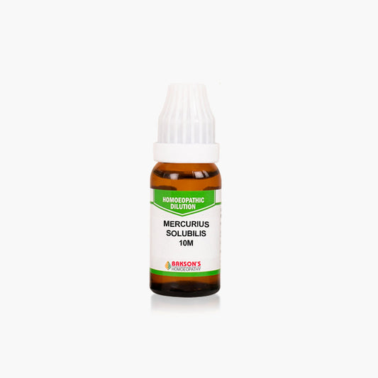 Bakson's Mercurius Solubilis 10MCH