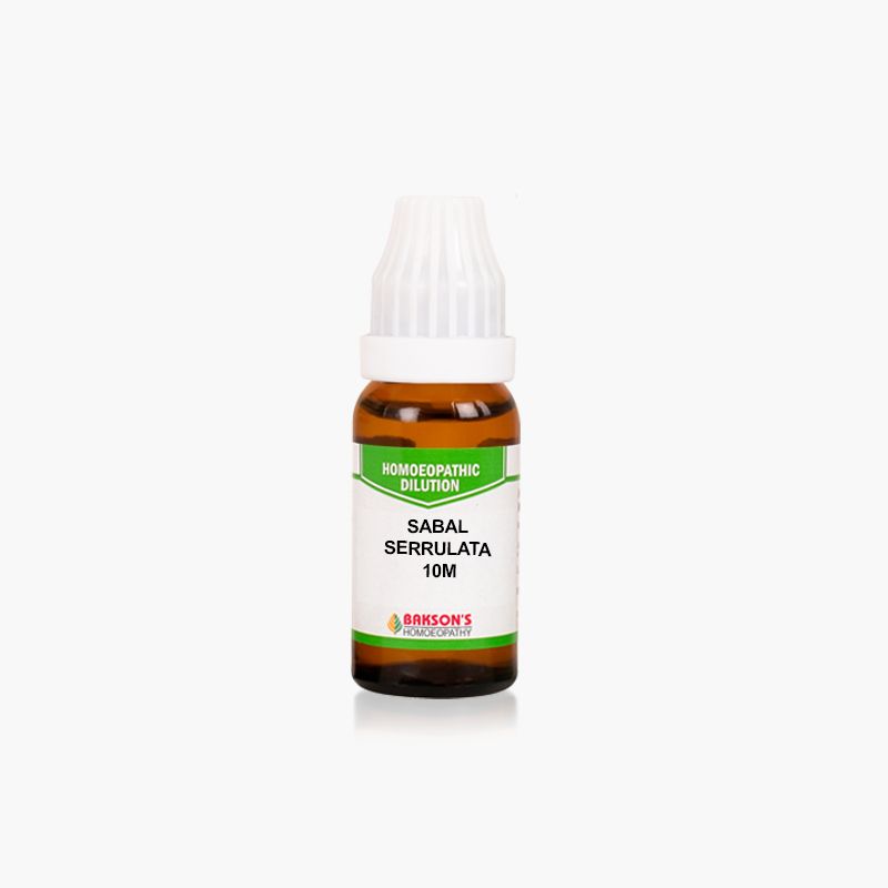 Bakson's Homeopathy Sabal Serrulata Dilution 10M