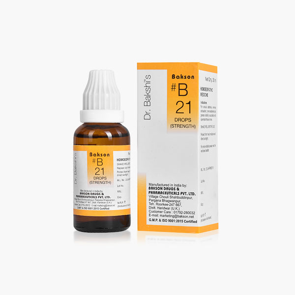 Bakson's B21 Strength Drop 30ml