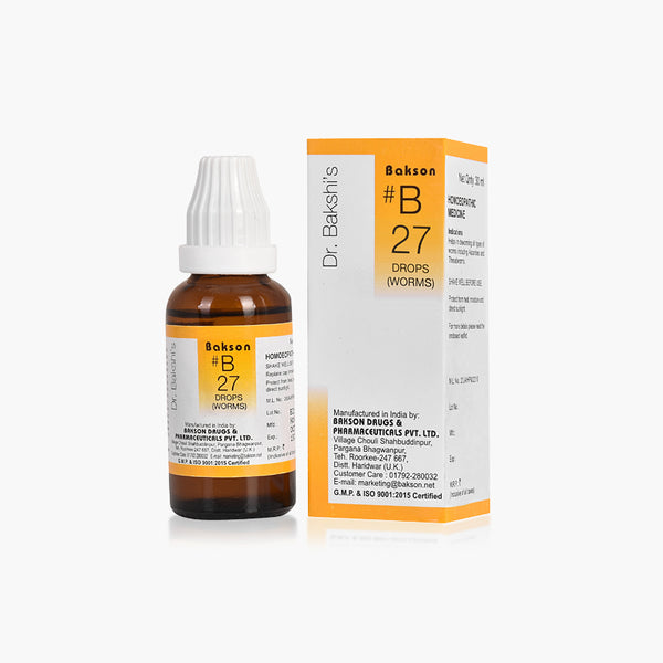 Bakson B27 Worms Drops