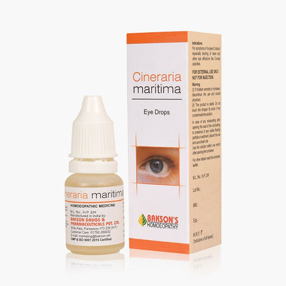 Bakson's Cineraria Maritima Eye Drop 10ml - PUSHMYCART