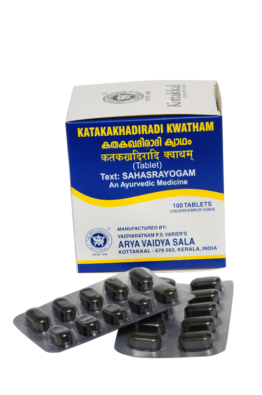 Kottakal Katakakhadiradi kwatham -Tablet