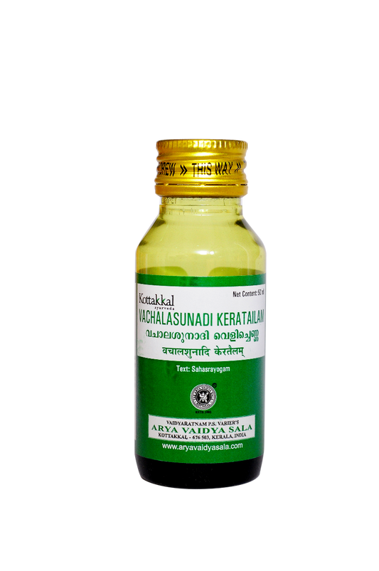 Kottakal Vachalasunadi keratailam - 50 ml