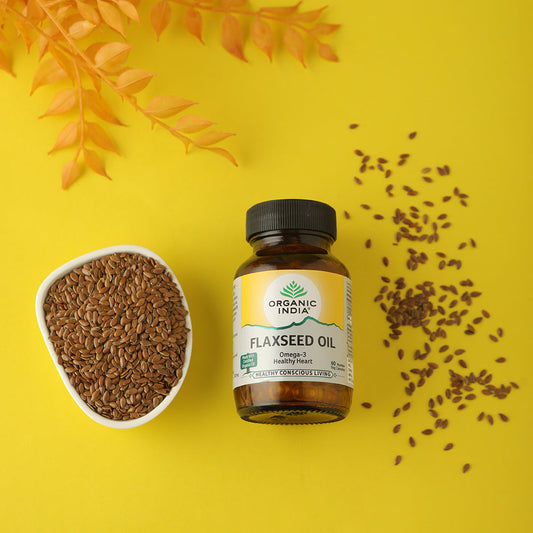 Organic India Flaxseed Oil Capsule