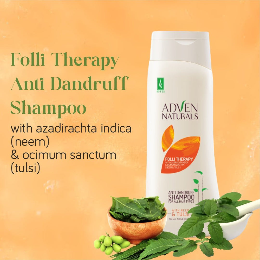 Adven Folli Therapy Anti Dandruff Shampoo 