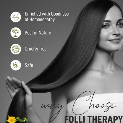 Folli Therapy With Arnica | Brahmi & Wiesbaden Hair Oil