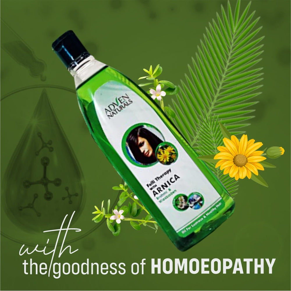 Folli Therapy With Arnica | Brahmi & Wiesbaden Hair Oil