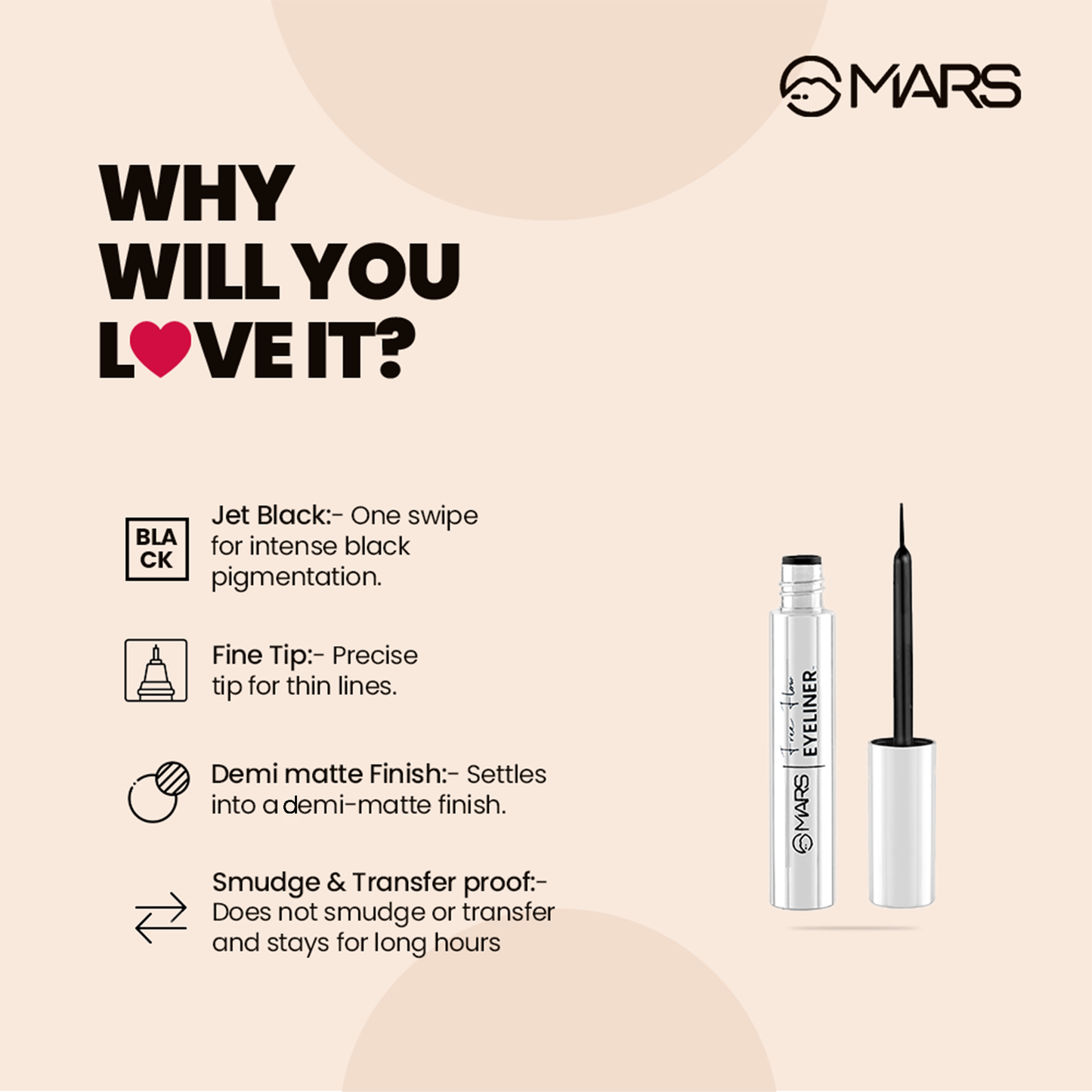Mars Black Liquid Eyeliner