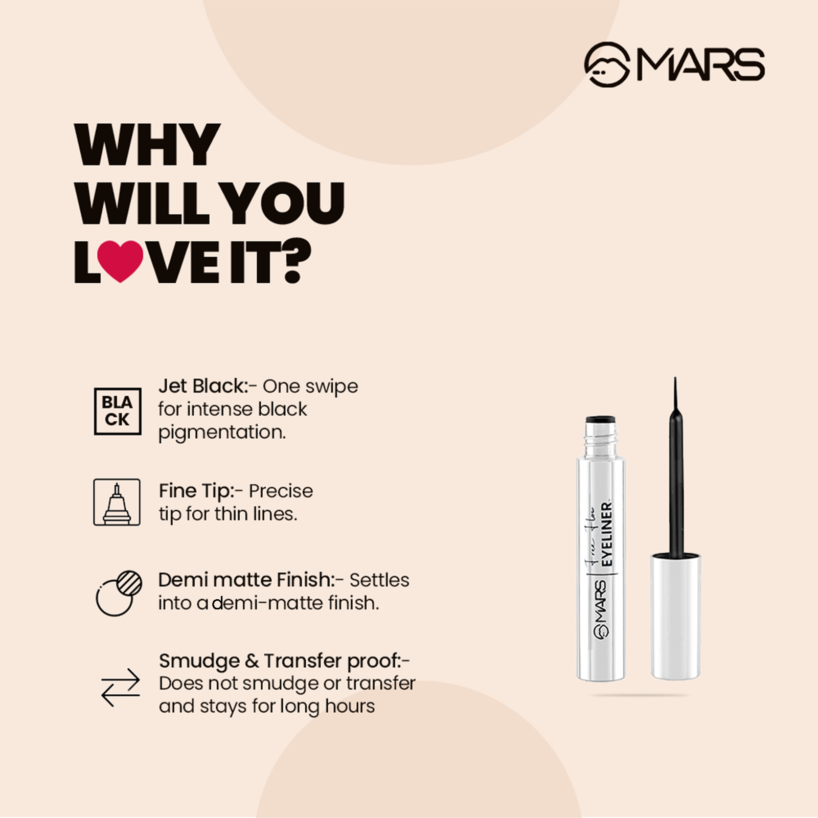 Mars Black Liquid Eyeliner