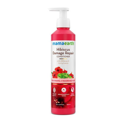 Mamaearth-Hibiscus-Damage-Repair-Conditioner-With-Hibiscus-&-Curry-Leaves