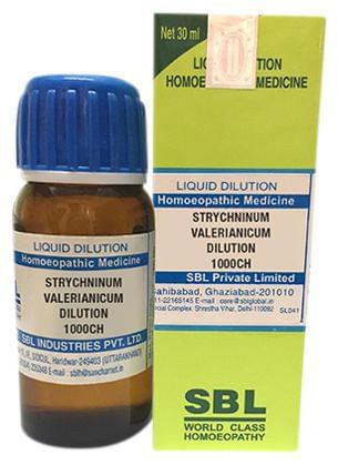 SBL Strychninum Valerianicum Dilution 1000 CH