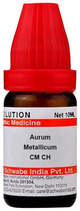 Dr Willmar Schwabe India Aurum Metallicum Dilution CM CH