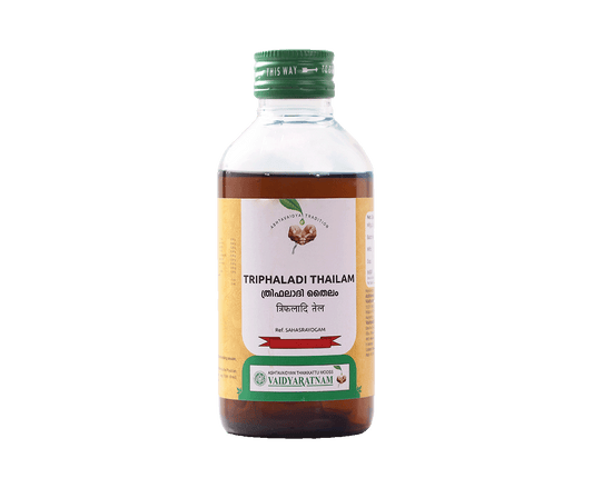 Vaidyaratnam Thriphaladi Oil