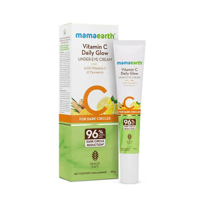 Mamaearth Vitamin C Daily Glow Under Eye Cream with Vitamin C and Turmeric