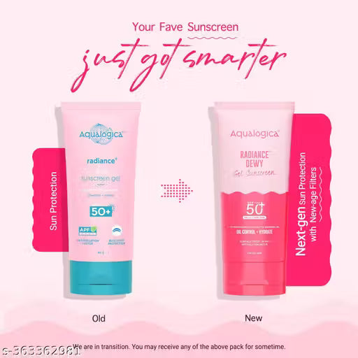 Aqualogica-Radiance+-Dewy-Sunscreen-with-Watermelon-&-Niacinamide-with-SPF-50-&-PA+++