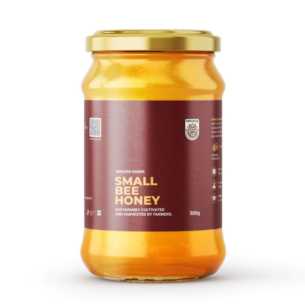 Sreshta farms Natural Small Bee Honey
