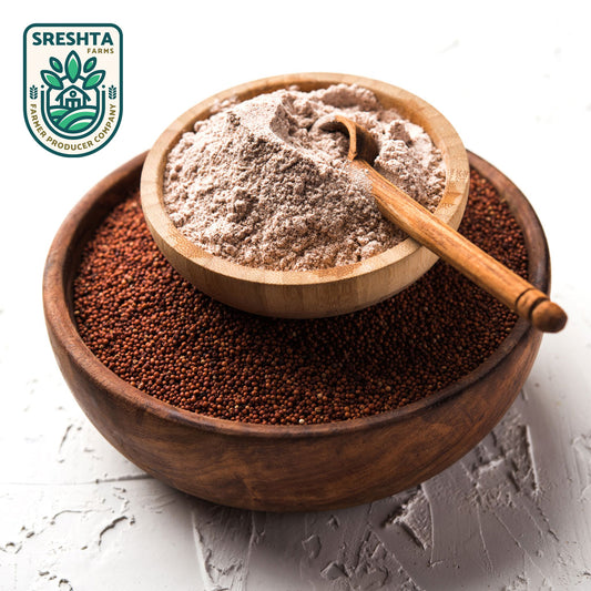 Sreshta farms Ragi Sprouted Flour (Molakala Ragi Pindi) 