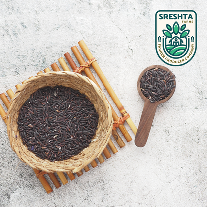Sreshta farms Organic Burma Black Rice
