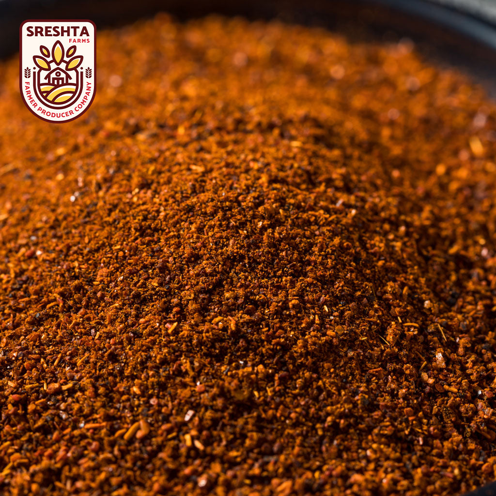 Sreshta farms Spicy Black Powder (Nalla Karam Podi)