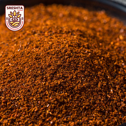 Sreshta farms Spicy Black Powder (Nalla Karam Podi)