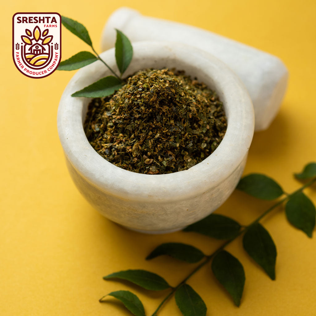 Sreshta farms Curry Leaf Powder (Karivepaku Podi)