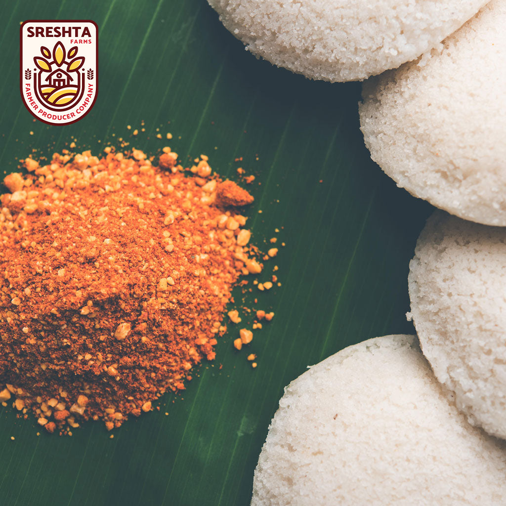 Sreshta farms Moringa Leaf Powder (Munaga Karam Podi)