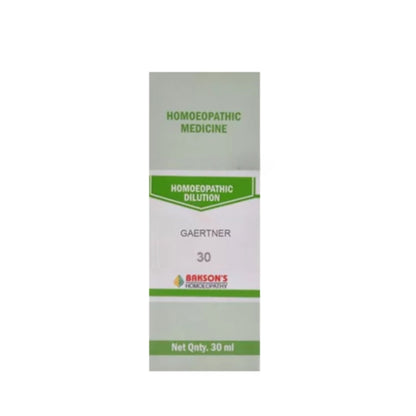 Bakson's Gaertner Dilution|30ml - PUSHMYCART