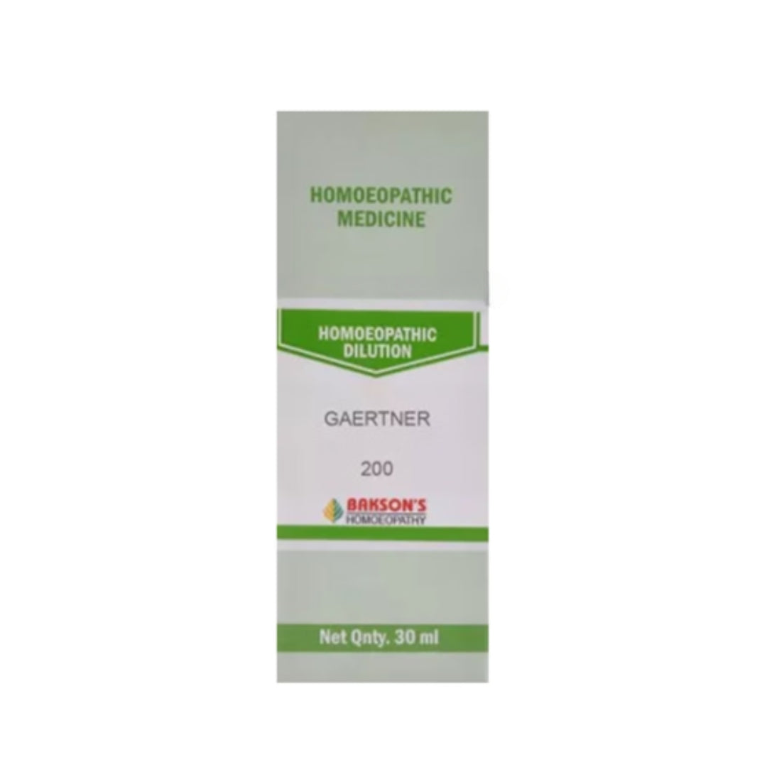 Bakson's Gaertner Dilution|30ml - PUSHMYCART