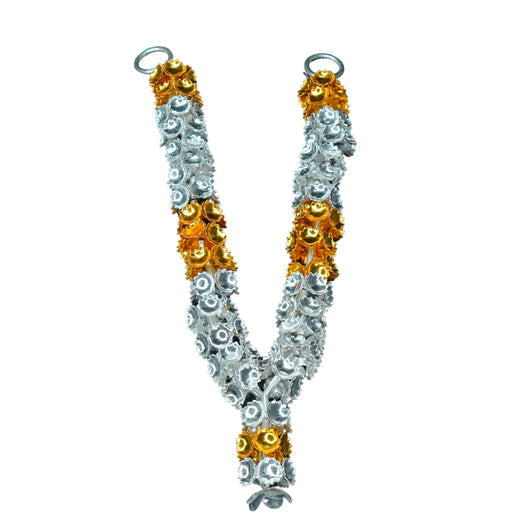 Pure Silver Garland Mala