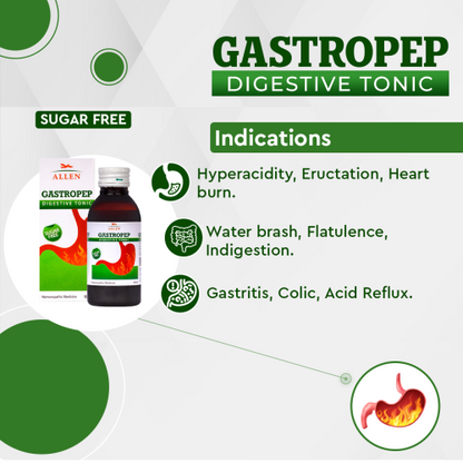 Allen Gastropep Digestive Sugar Free Tonic