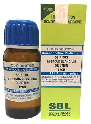 SBL Spiritus Quercus Glandium Dilution 12 CH